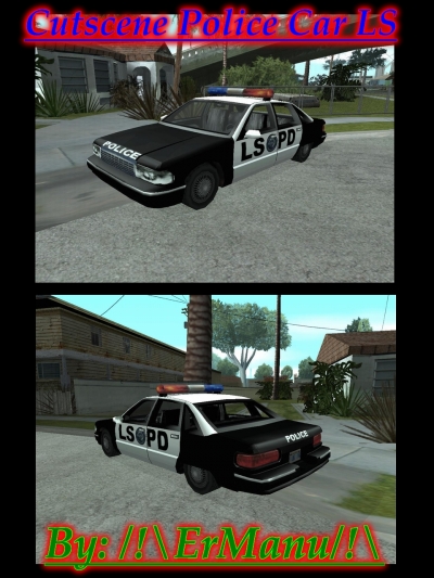 Cutscene Police Car LS